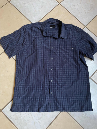 Camisa Marmott Xl Gris/azul