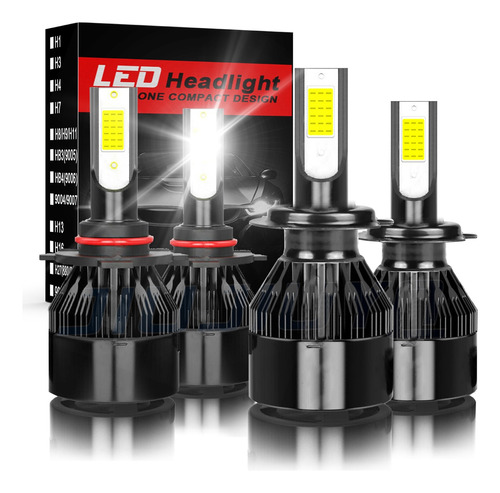 9005 H7 Kit De Focos Led Haz Alto/bajo 14000lm Para Mazda