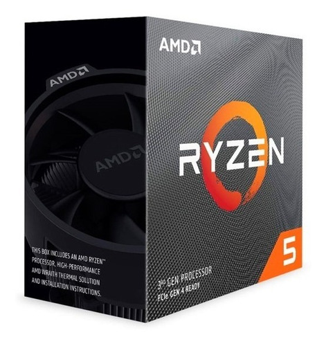 Procesador Amd Ryzen 5 3600 3.60ghz 32mb L3 Am4 7nm 65w