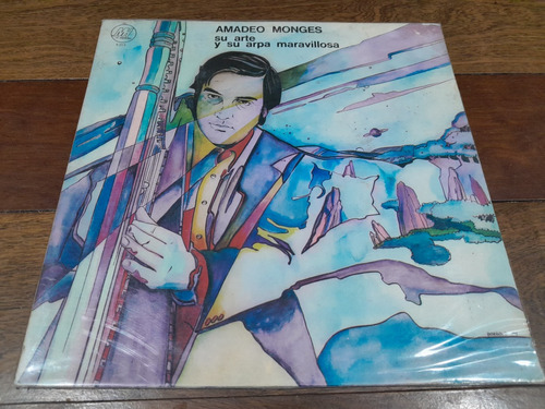 Lp Vinilo -amadeo Monges -su Arte Y Su Arpa Maravillosa-1974