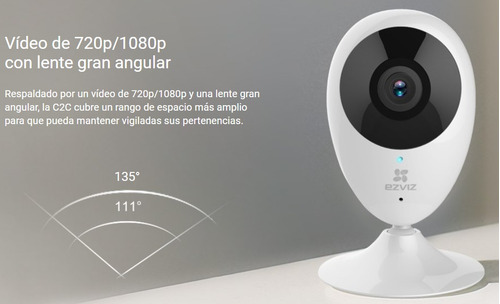 Imagen 3 de 10 de Cámara Seguridad Ip Wifi 1080p Ezviz Infrarroja Angular C2c