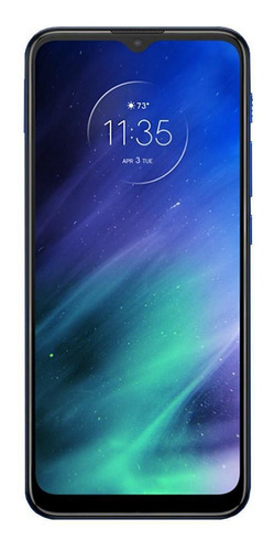 Celular Moto One Fusion Azul 128gb Cameras 48mp 8mp 5mp 2mp