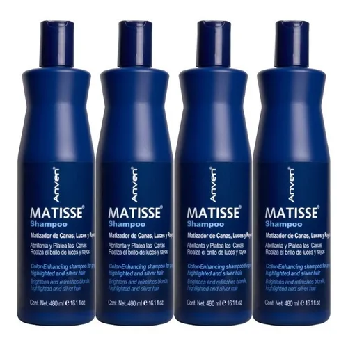 comprar Anven Kit 4 Shampoo Matisse 480ml (shampoo Matizador )