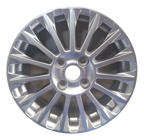 Roda New Fiesta Titanium Aro16 2013/14 2015 Avulsa Cor Prata