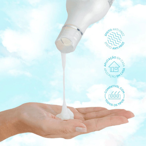 Kit Shampoo Condicionador E Fluido Termoativado Belletonn