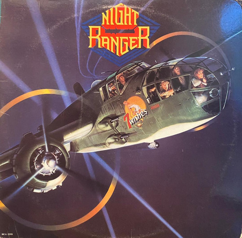 Disco Lp - Night Ranger / 7 Wishes. Album (1985)