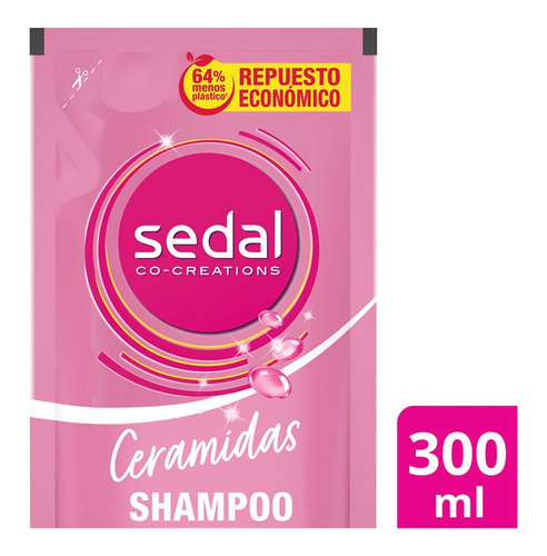 Shampoo Sedal Ceramidas Hidratante Doypack X 300 Ml