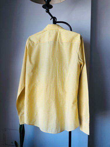 Camisa A Cuadros Hugo Boss Slim Fit Original Cómo Nueva