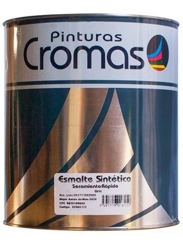 Pintura Cromas Aceite 1/4  Esmalte Sintético 