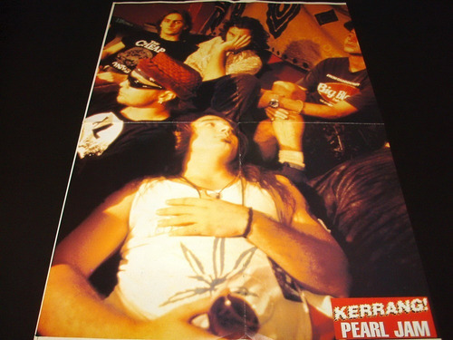 Poster Pearl Jam * 58 X 41 (e014)