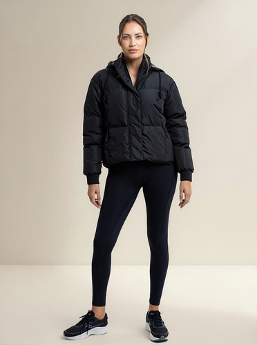 Campera Puffer Harmony Con Capucha Para Mujer Iu