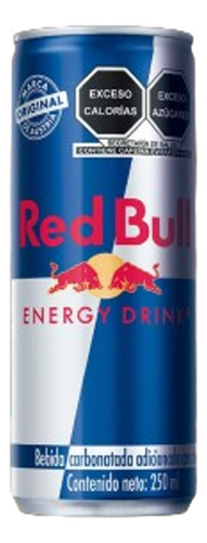 Bebida Energetica Lata 12 Pz 250 Ml Red Bull