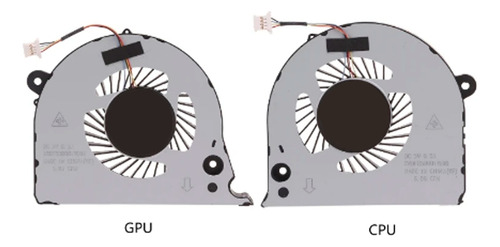 Ventilador Generico Dell G7 15 7577 7588 G5 15 5587 Gpu Cpu