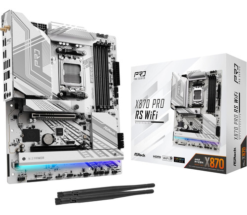 Placa Am5 Asrock X870 Pro Rs Wifi Atx