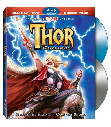 Thor: Tales Of Asgard (de Dos Discos Blu-ray - Dvd Combo).