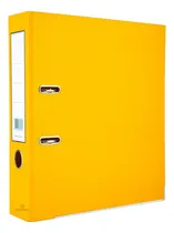 Comprar Bibliorato Forrado Reforzado Lomo Ancho A4 \u002F Oficio Color Amarillo Oficio
