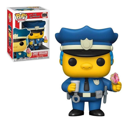 Funko Pop The Simpson Chief Wiggum Policia Dona