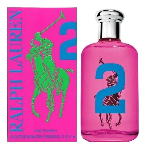 Ralph Lauren Big Pony Collection 2 Pink Edt 50 Ml Para Mujer
