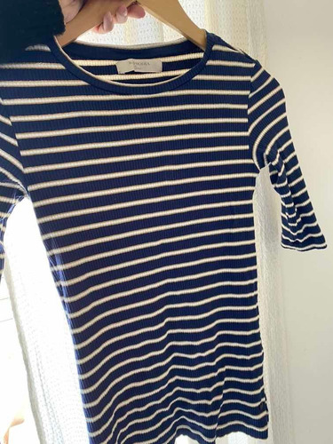Rapsodia Remera Manga Corta Rayada