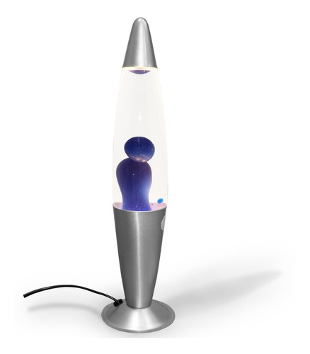 Luminária / Abajur - Lava Lamp  - Azul - 41 Cm - 220v