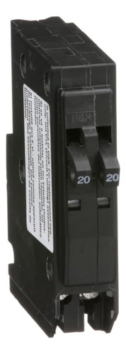Disyuntor Qo2020cp De Square D 20 Amps 240 Volts 1 Polo Ctl