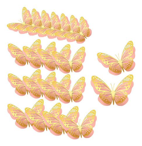Decoraciones De Mariposas, 20 Piezas, Decoración De Fiesta C