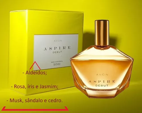 Perfumes Avon Aspire Debut + Imari Corset + Petit Happy Bug
