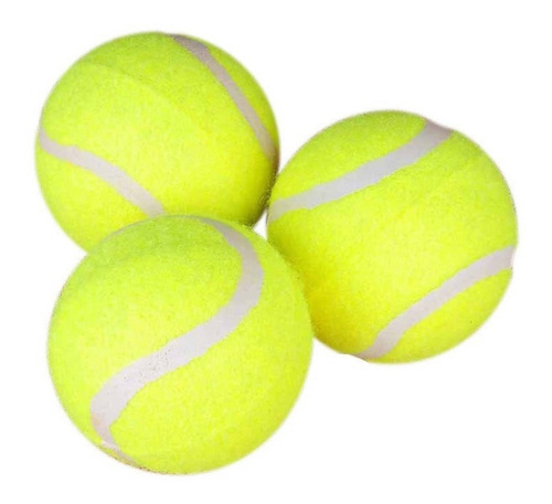 Pack 3 Pelotas De Tennis Formato Bolsa 3 Pelotas En Bolsa