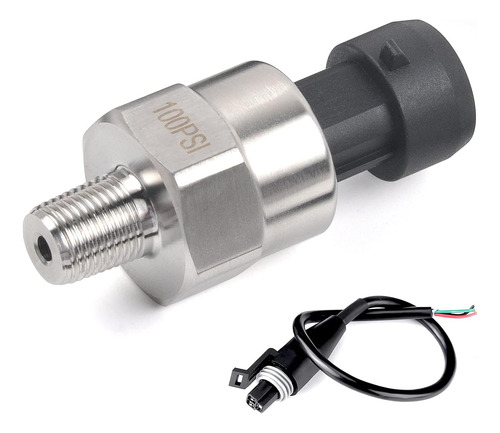 Transductor De Presión De 100 Psi Sensor De Transducto...