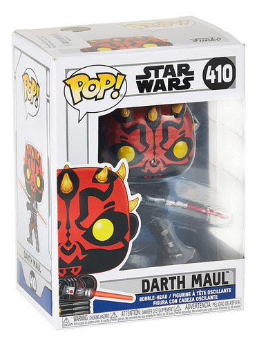 Funko Pop! Star Wars: Clone Wars - Darth Maul, Figura De Vin