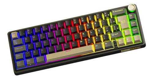 Teclado Mecanico Gamer Royal Kludge Rkr65 Rgb Abnt2 S/ Brown
