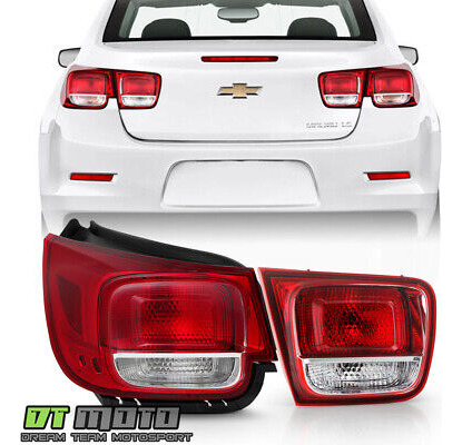 2013-2015 Chevy Malibu Ls Lt Eco Non-led Tail Light Brak Yyk