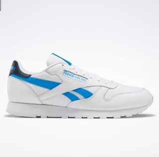 Reebok Leather White And Blue - 42 - Originales