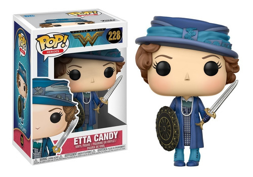 Funko Pop Wonder Woman  Flashpoint Etta Candy Chase