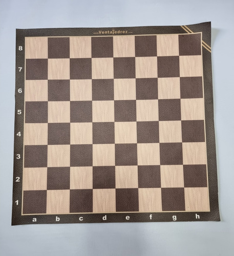 Tablero De Cuerina Vip 30 X 30 Con Escaque De 3 X 3