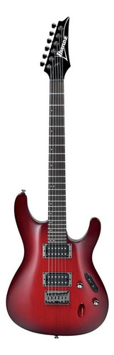 Guitarra elétrica Ibanez S Standard S521 de  meranti blackberry sunburst com diapasão de pau-rosa