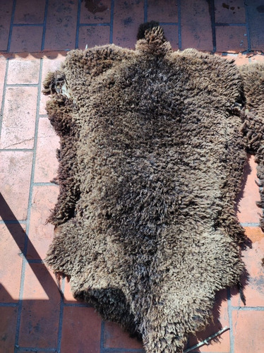 Imagen 2 de 8 de Cuero Pelego Cojinillo Negro Para Vestir Apero Recado