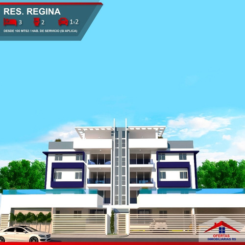 Imagen 6 de 7 de Vendo Apartamento Moderno En Residencial Regina
