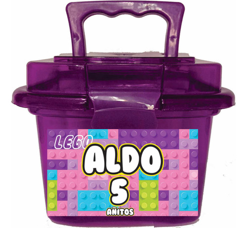 Dulcero Lego Cajita 20pz Más Regalito