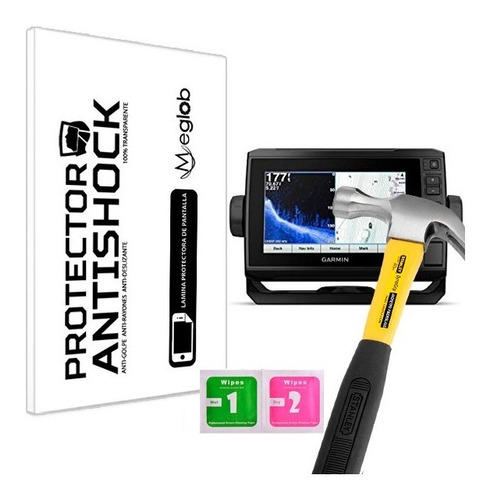 Protector De Pantalla Antishock Garmin Echomap Chirp 74sv