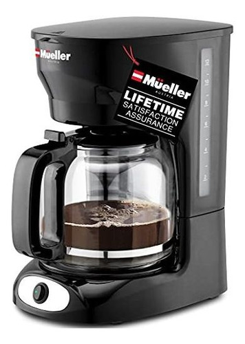 Cafetera Mueller De Goteo De 12 Tazas Sistema Inteligente