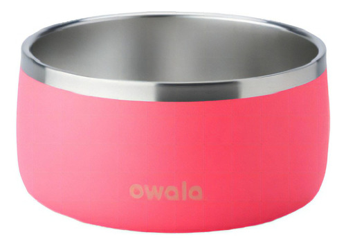 Pet Bowl Owala Stainless Steel - Termica 48oz / 1420ml Cor Rosa