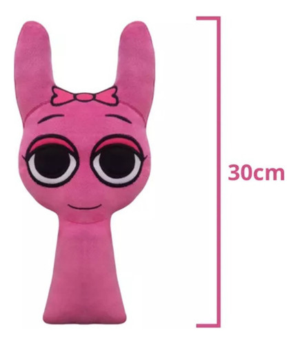 Sprunki Pinki Rosa Peluche Incredibox Roblox Plush Importado