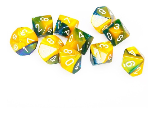 Dados D10 Chessex Chx 26260