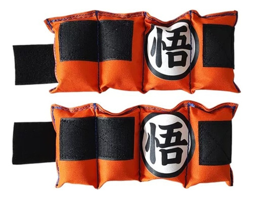Par De Polainas Tobilleras 1/2kg Dragon Ball