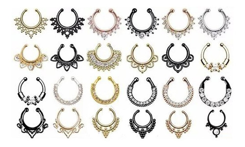 Septum Fake Pircing Nariz Falso