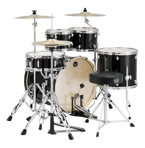 Imagen 3 de 10 de Batería Mapex Storm Ltst5295ft 5 Cuerpos Fierros Banqueta