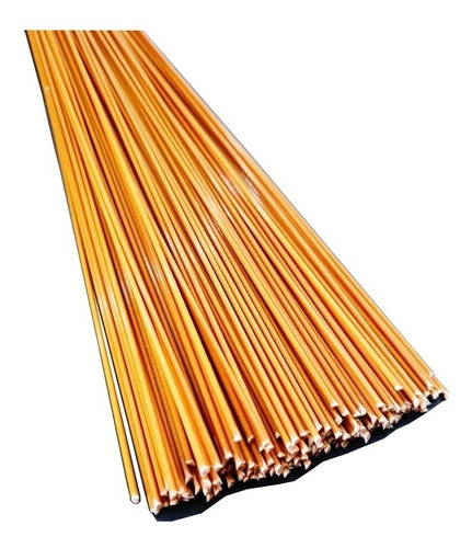 Vareta De Fibra 1.4mm Marrom 40 Unid Em 2 Metros