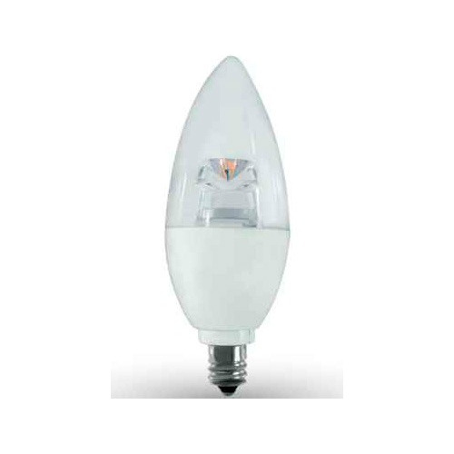 Lámpara Tipo Vela Eg-bc4w Luz Blanco Cálido E26/e27 Energain