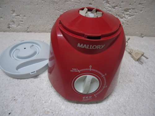 Liquidificador Mallory Red Filter Sem O Copo